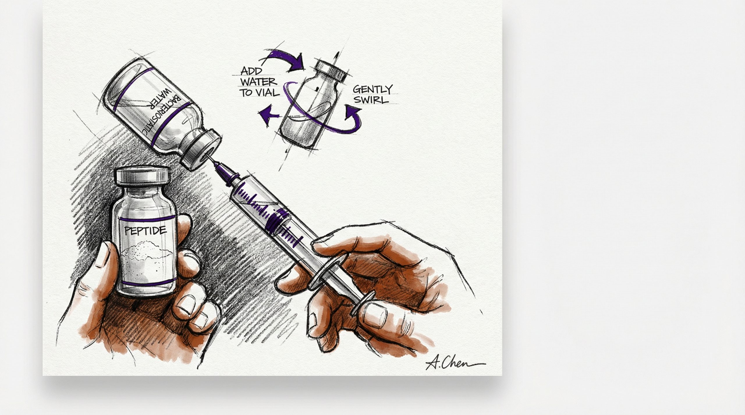 Peptide Reconstitution 101: Everything You Need to Know Before Your First Mix