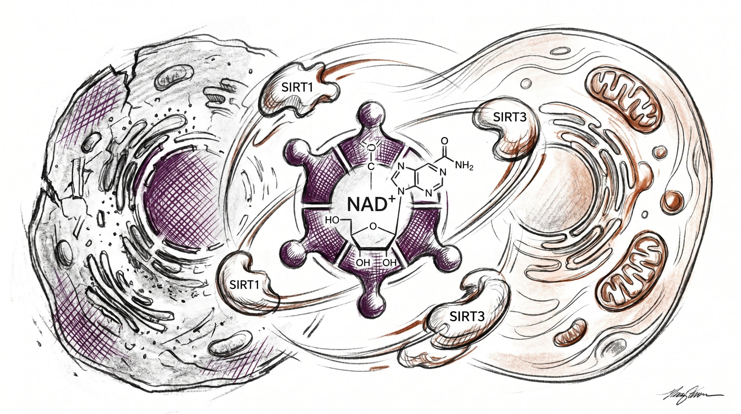 NAD+ Research Guide: Coenzyme Biology, Sirtuins & Aging Studies