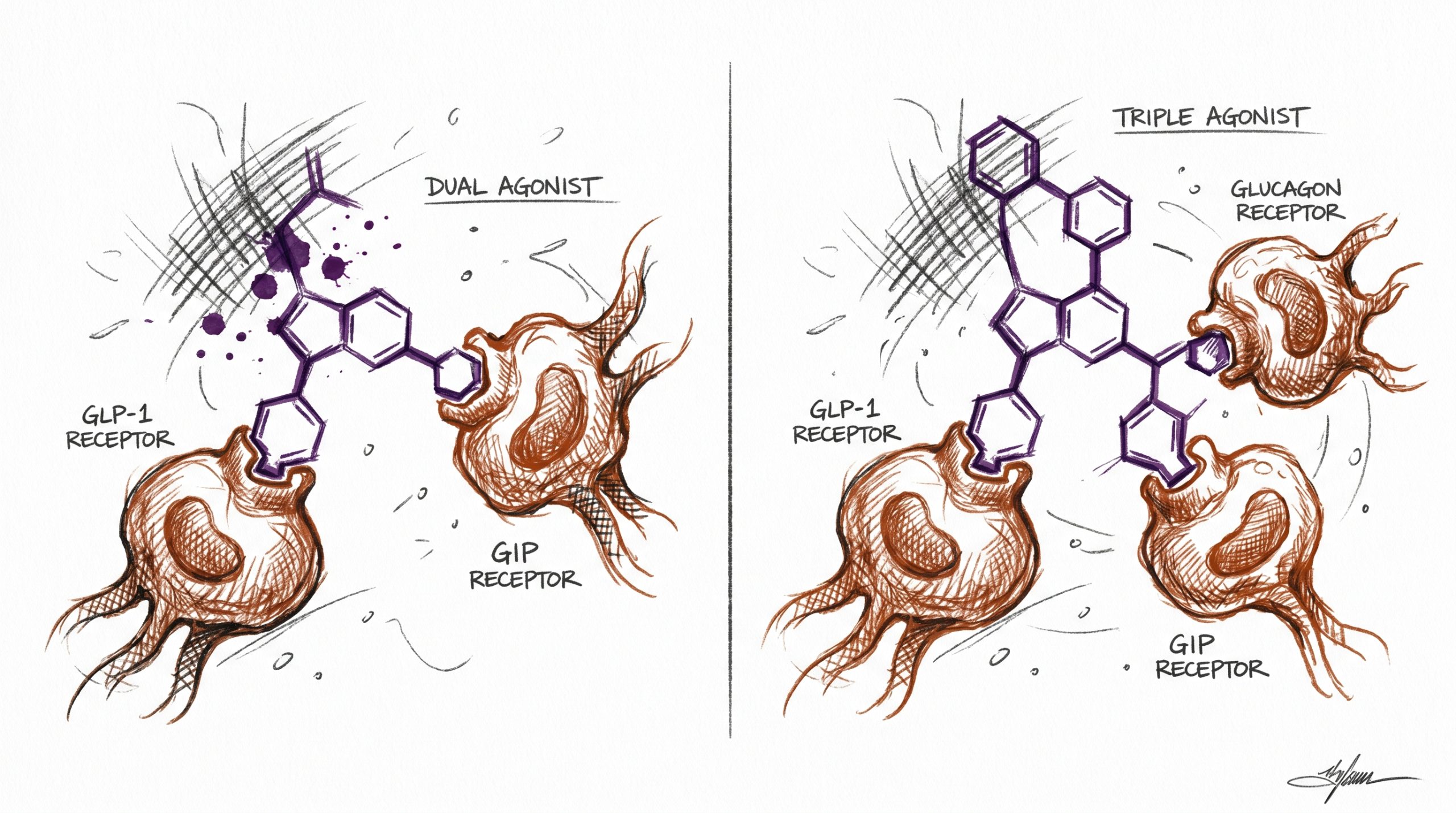 Tirzepatide vs Retatrutide: Dual vs Triple Agonist Research Comparison